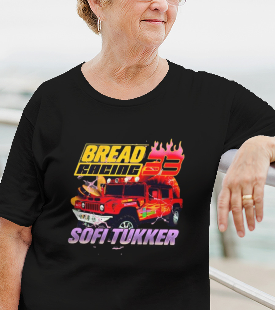 Bread Racing 33 Sofi Tukker Red Hummer With Flames T-Shirt