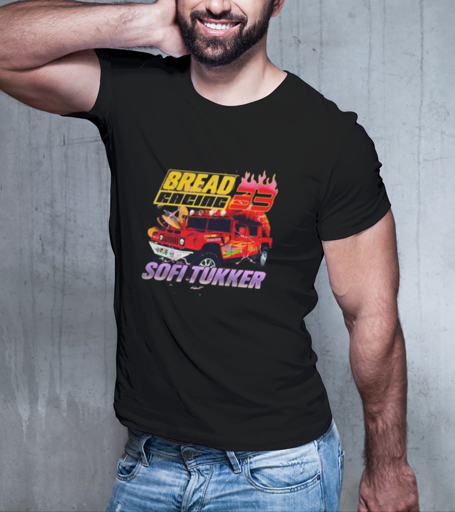 Bread Racing 33 Sofi Tukker Red Hummer With Flames T-Shirt