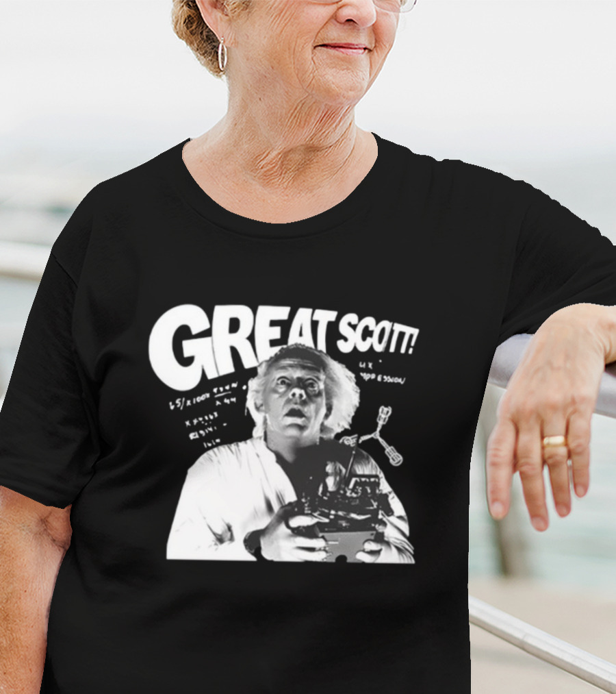 Great Scott Bttf Doc Emmett Brown T-Shirt