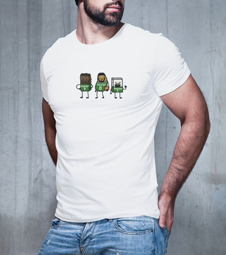 Boston Brownie Potatum White Chocolate Trio T-Shirt