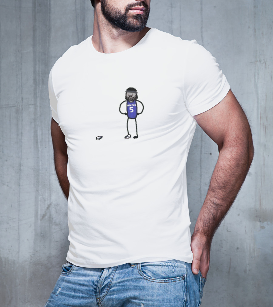 Paint Precious Noshoea Warriors Basketball Stick Figure T-Shirt