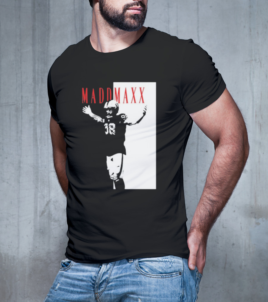 MADD MAXX Football Player T-Shirt