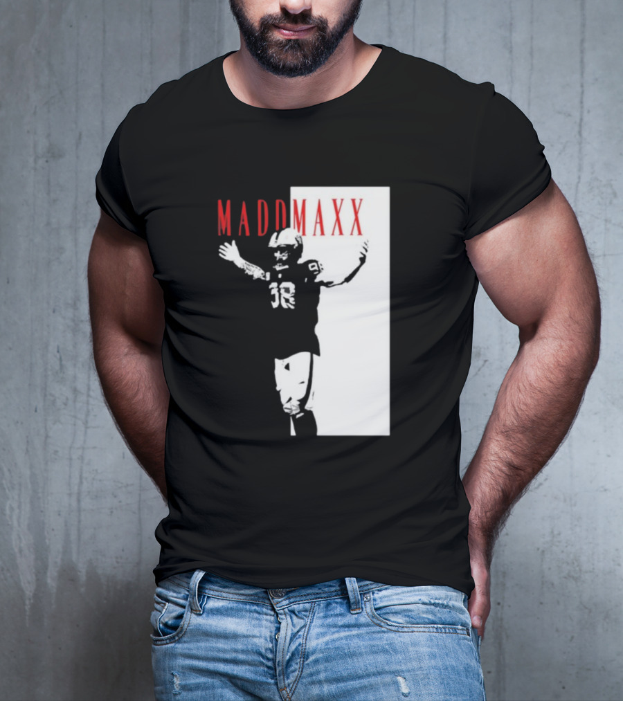 MADD MAXX Football Player T-Shirt