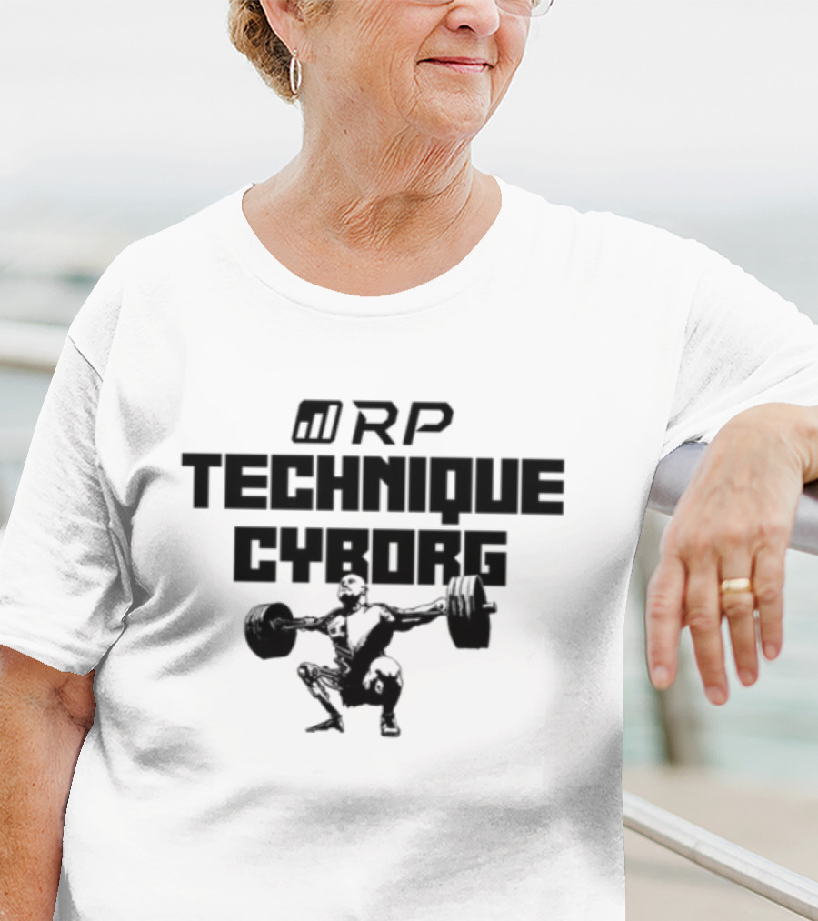 RP Technique Cyborg Bodybuilding Powerlifting T-Shirt