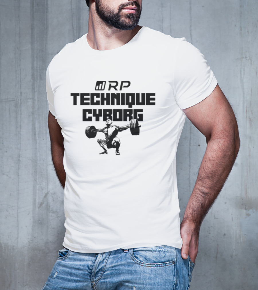 RP Technique Cyborg Bodybuilding Powerlifting T-Shirt