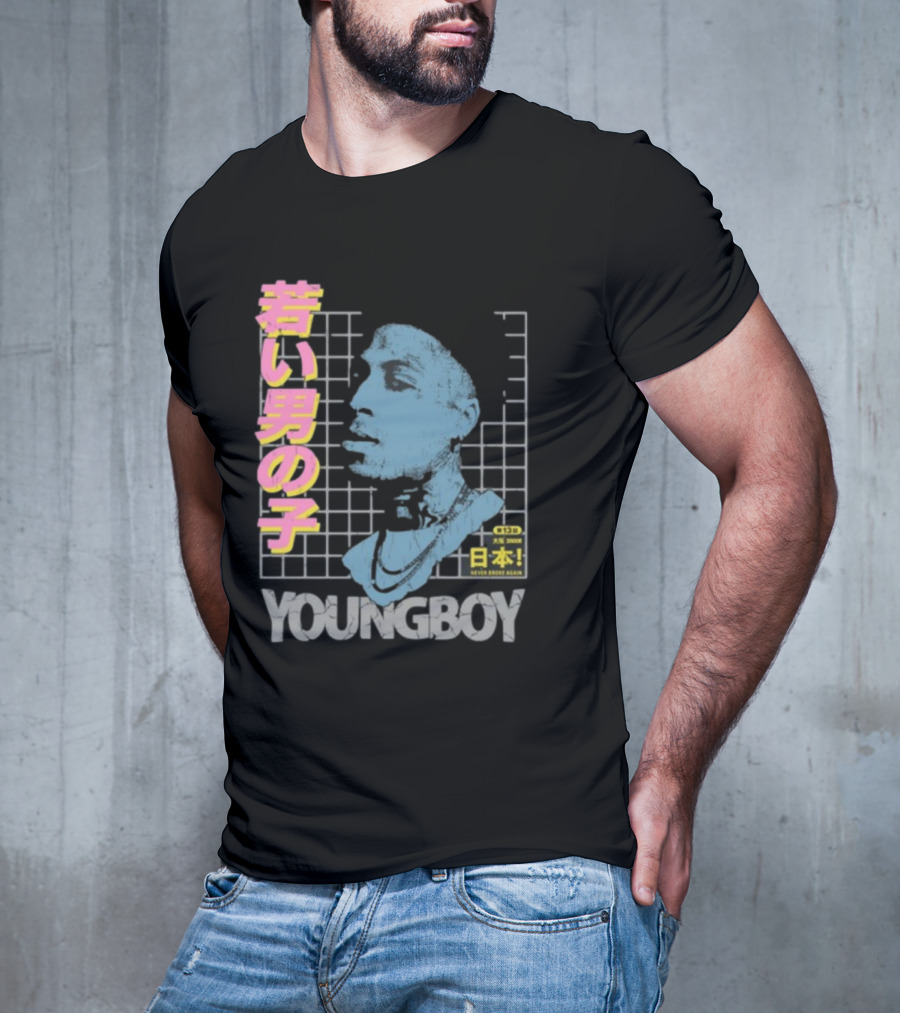 YOUNGBOY Neverbrokeagain Ichiban 日本 T-Shirt
