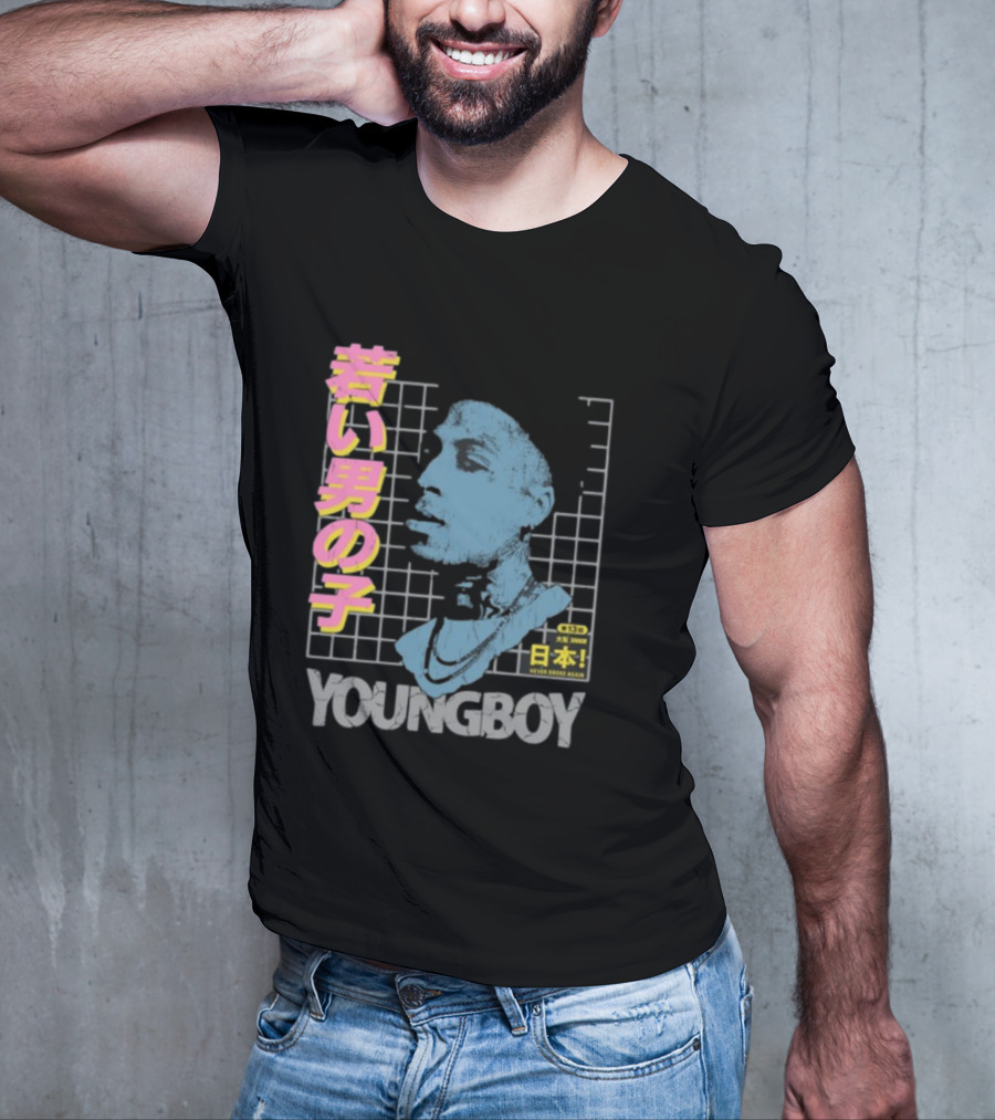 YOUNGBOY Neverbrokeagain Ichiban 日本 T-Shirt