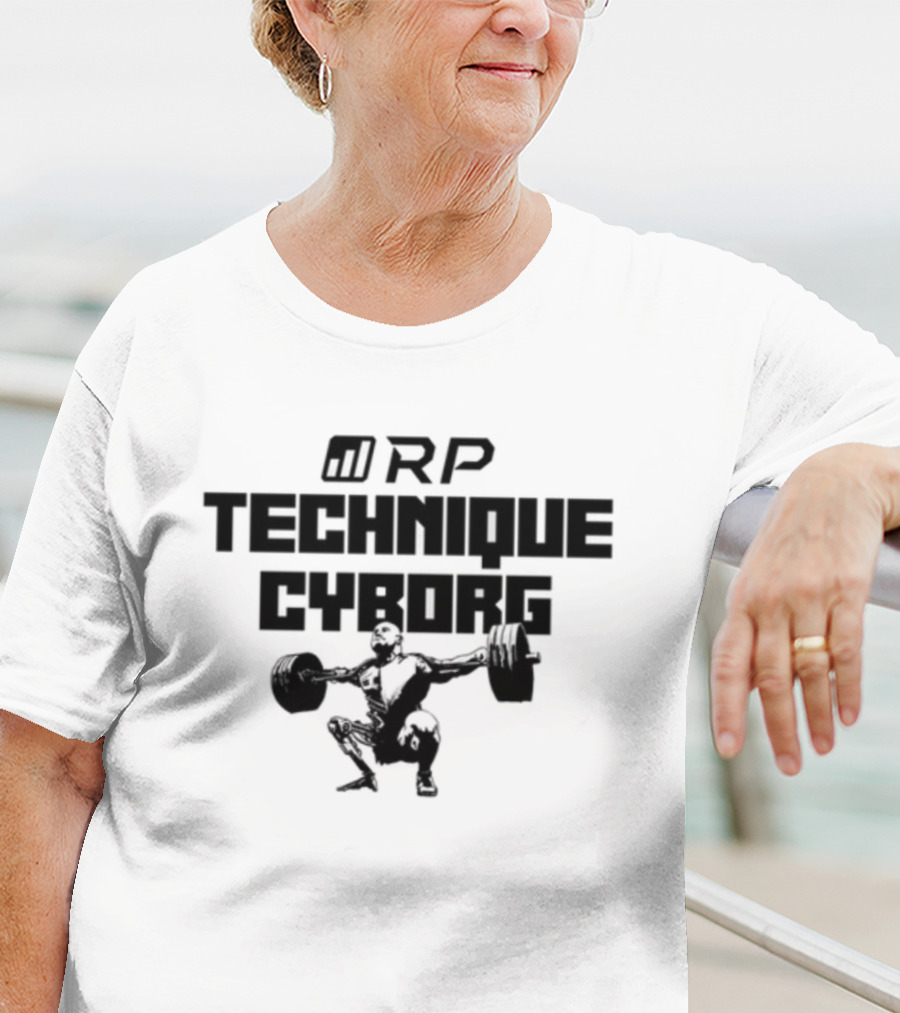 Michael Israetel Rp Technique Cyborg Weightlifting T-Shirt