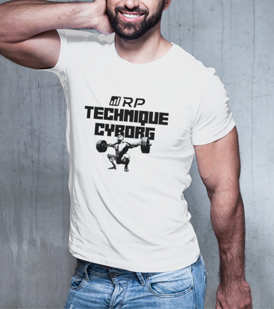 Michael Israetel Rp Technique Cyborg Weightlifting T-Shirt