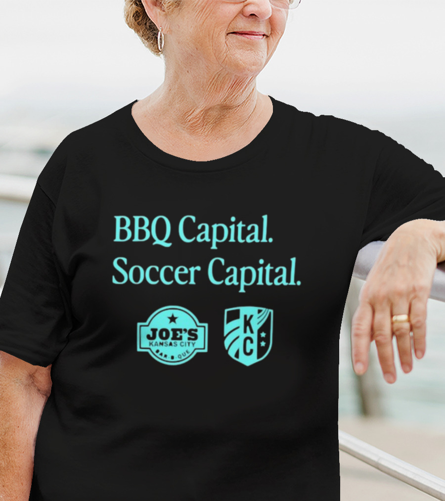 BBQ Capital Soccer Capital Joe's Kansas City KC T-Shirt