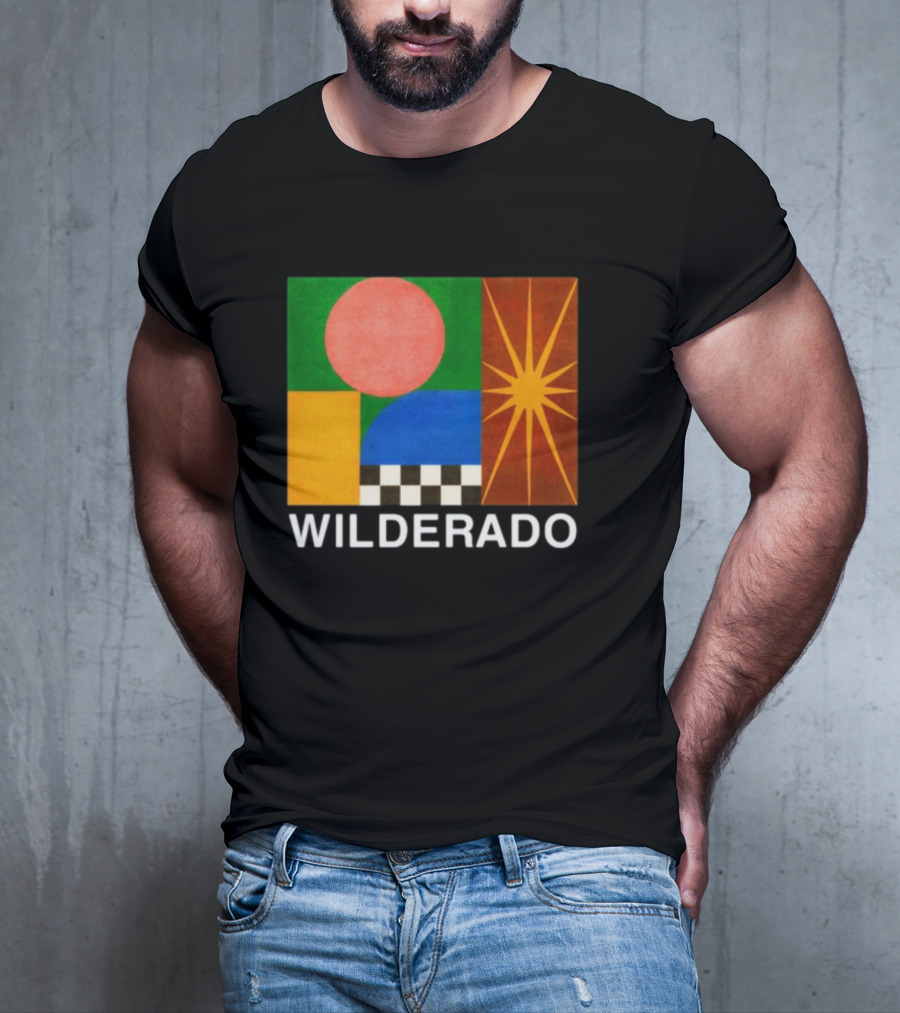 Wilderado Colorful Geometric Abstract T-Shirt
