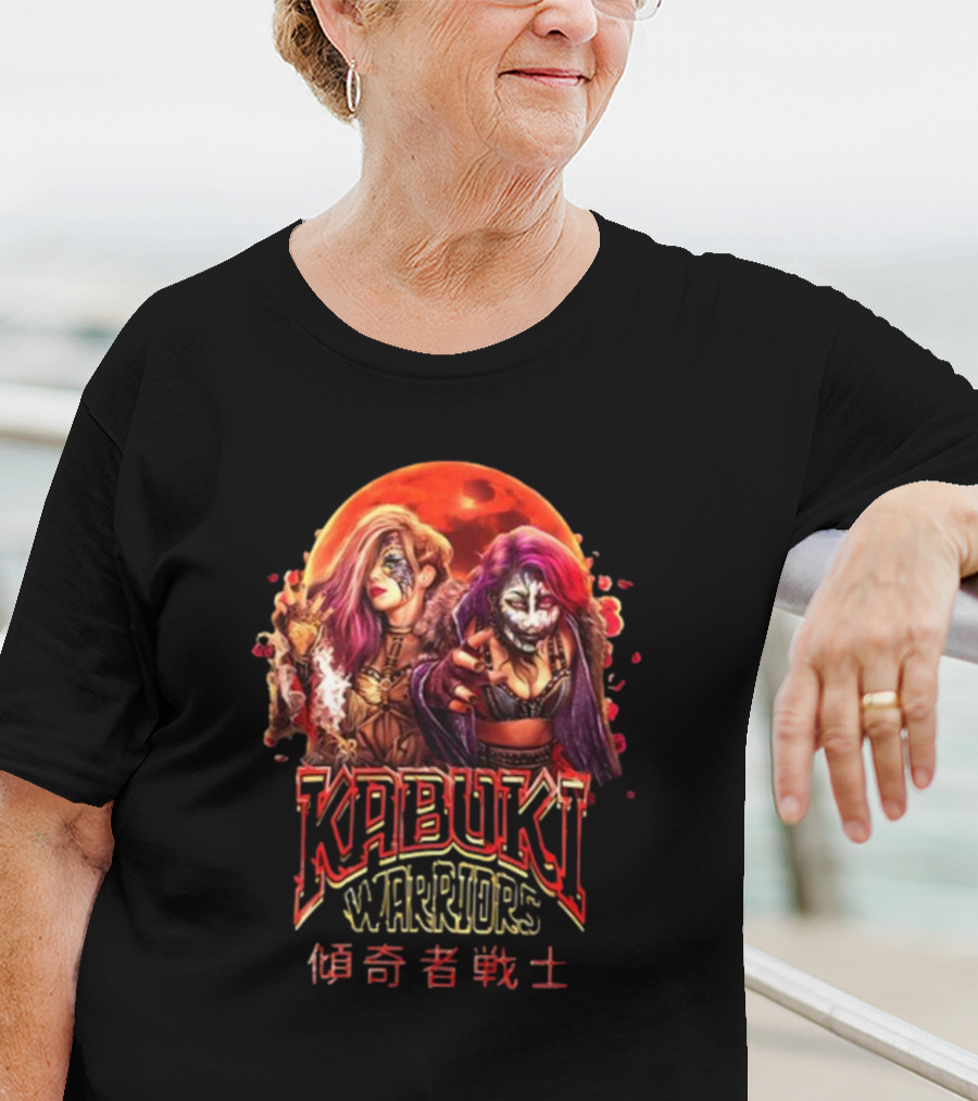 Asuka The Kabuki Warriors Blood Moon T-Shirt