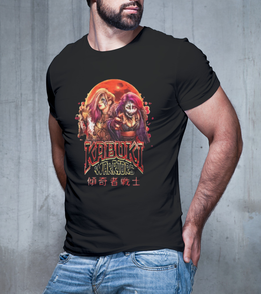 Asuka The Kabuki Warriors Blood Moon T-Shirt