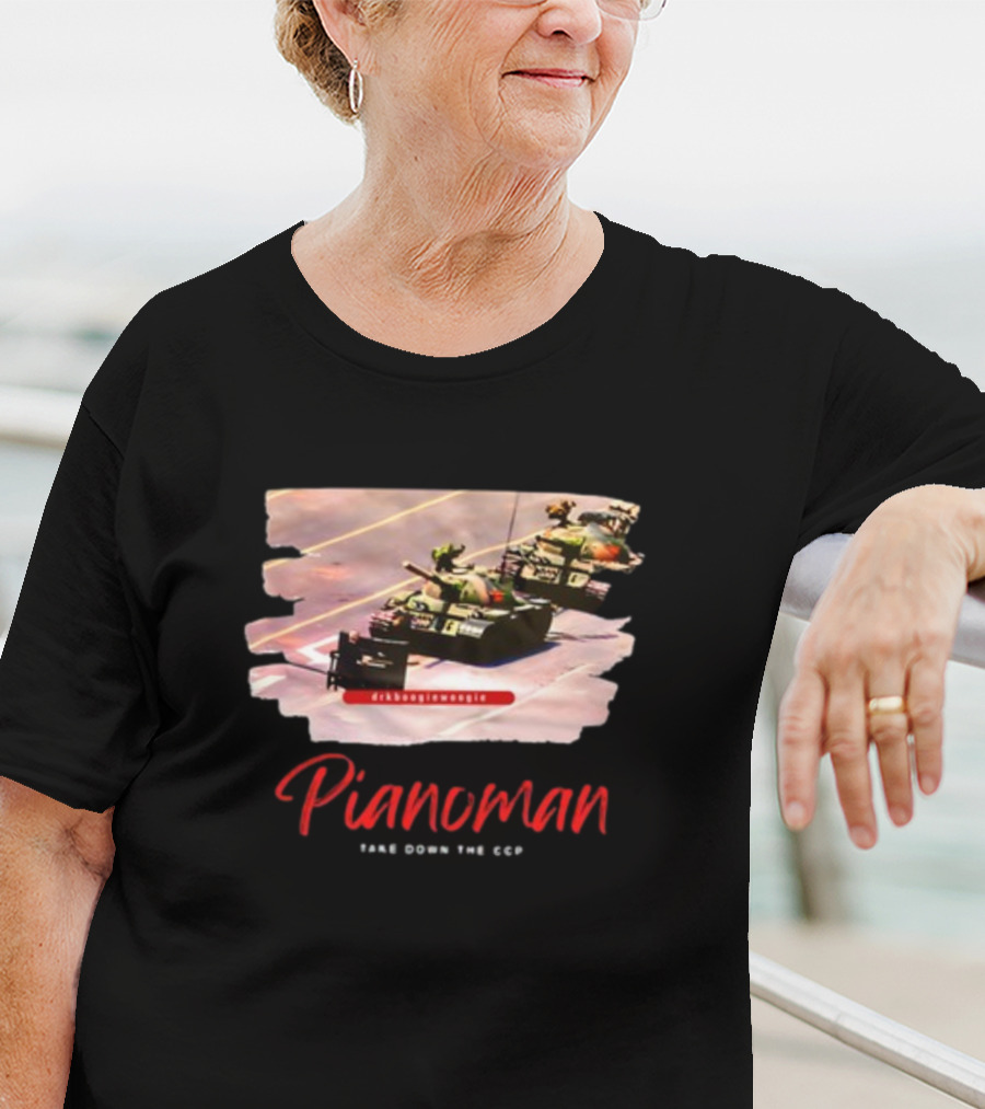 Brendan Kavanagh Pianoman Drkboogiewoogie Take Down The CCP T-Shirt