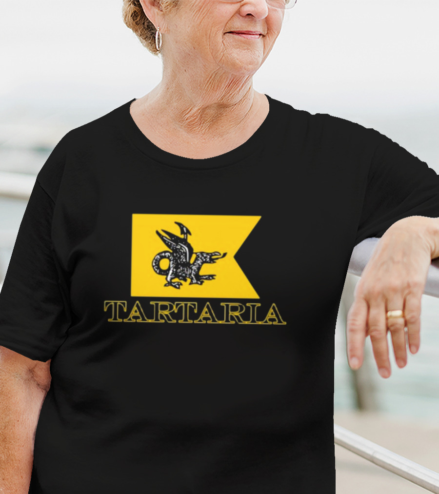 Tartaria Flag Emblem With Mythical Creature T-Shirt