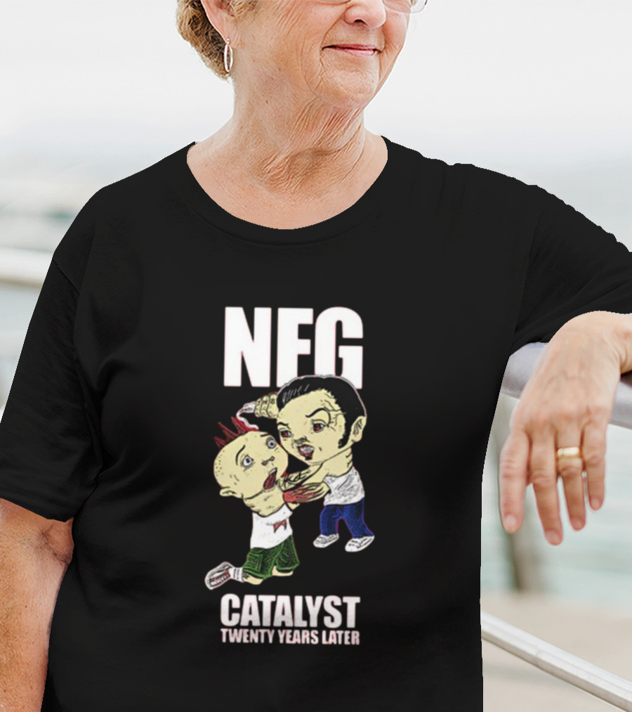 NFG Catalyst Twenty Years Later Cartoon Fight T-Shirt