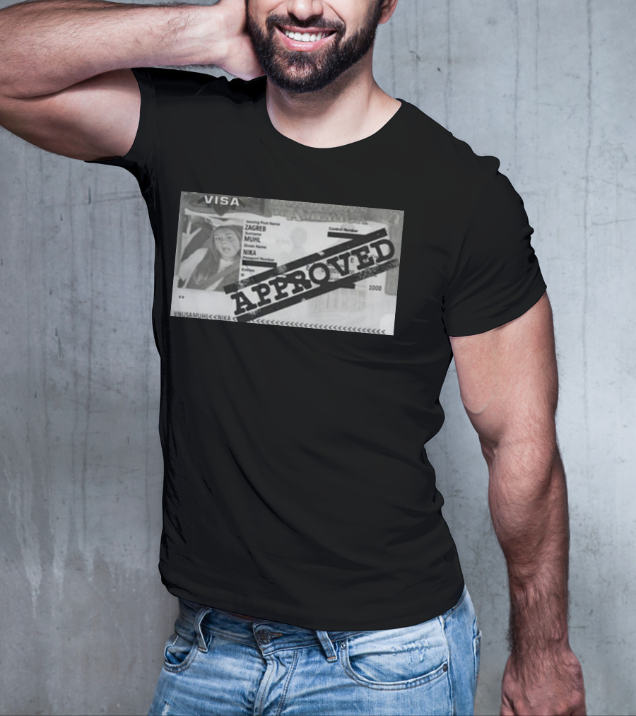 Visa Approved Zagreb Nika Muhl Muhil T-Shirt