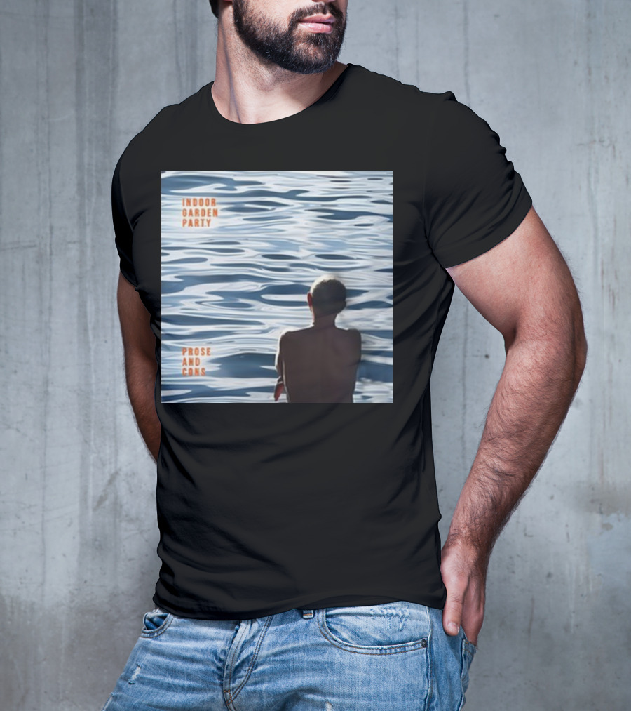 Russell Crowe Indoor Garden Party Prose And Cons Water Reflection T-Shirt