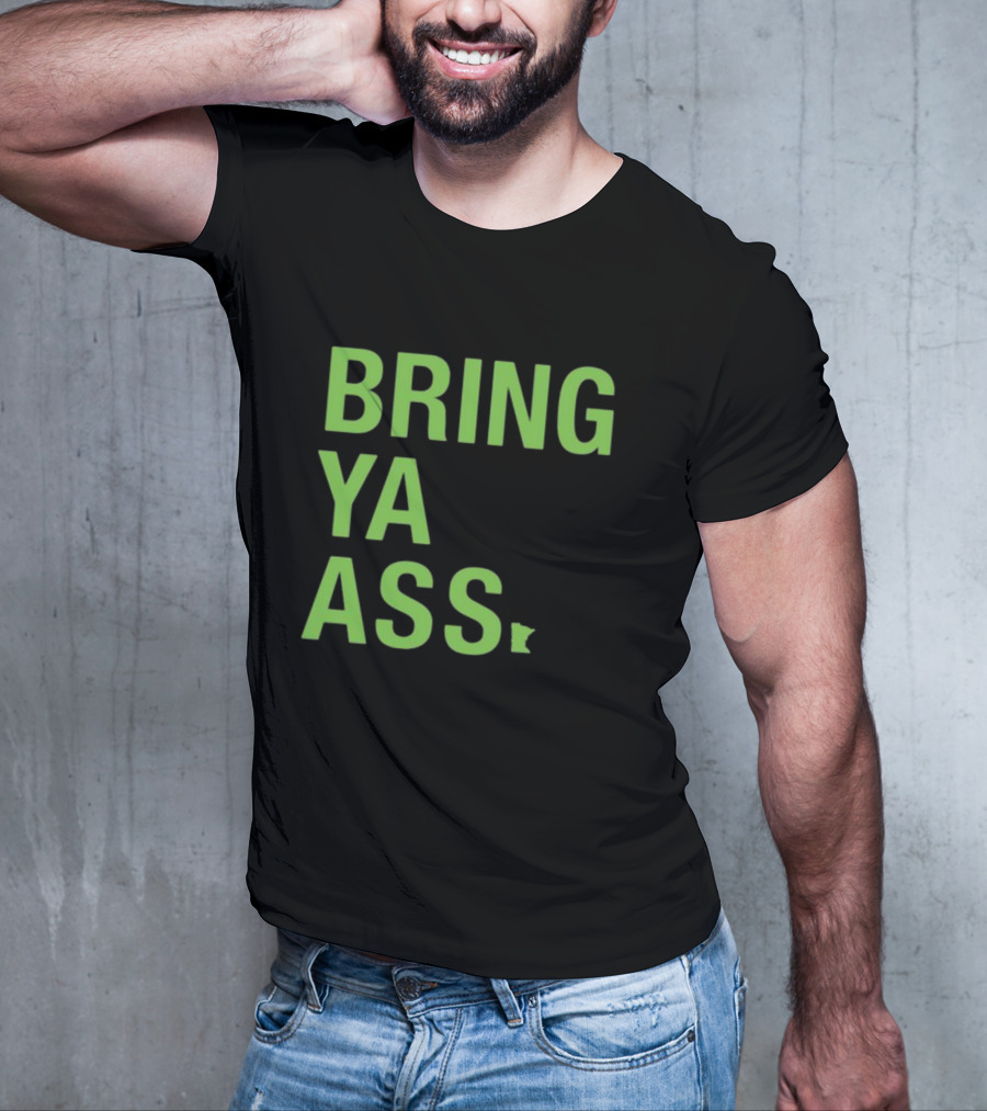 Bring Ya Ass Sota Clothing Minnesota State Outline T-Shirt