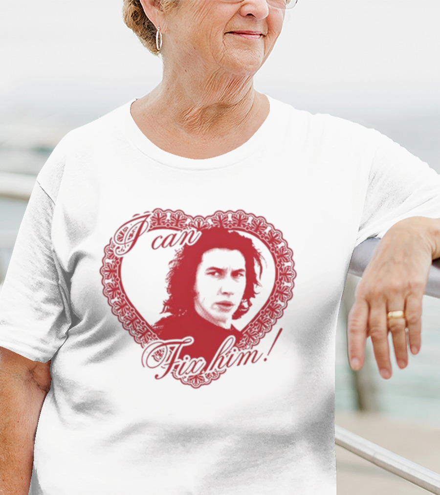Tresshirts Camisa I Can Fix Him Kylo Ren Heart Frame T-Shirt