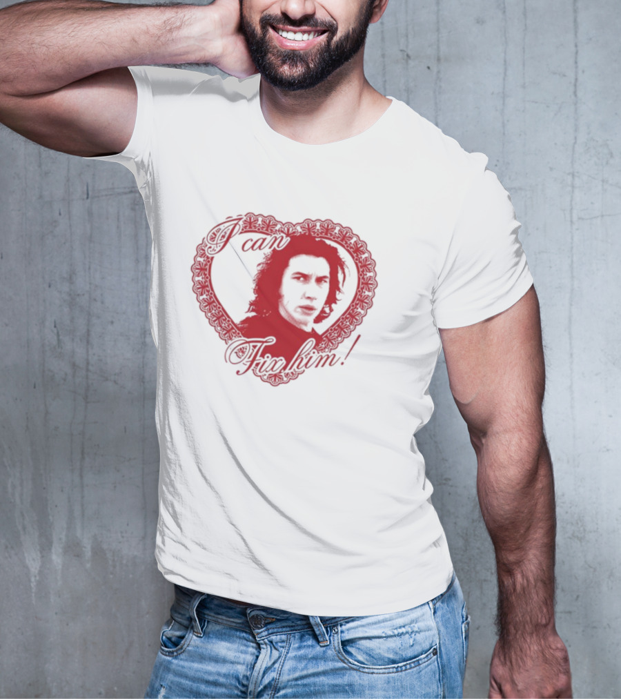 Tresshirts Camisa I Can Fix Him Kylo Ren Heart Frame T-Shirt