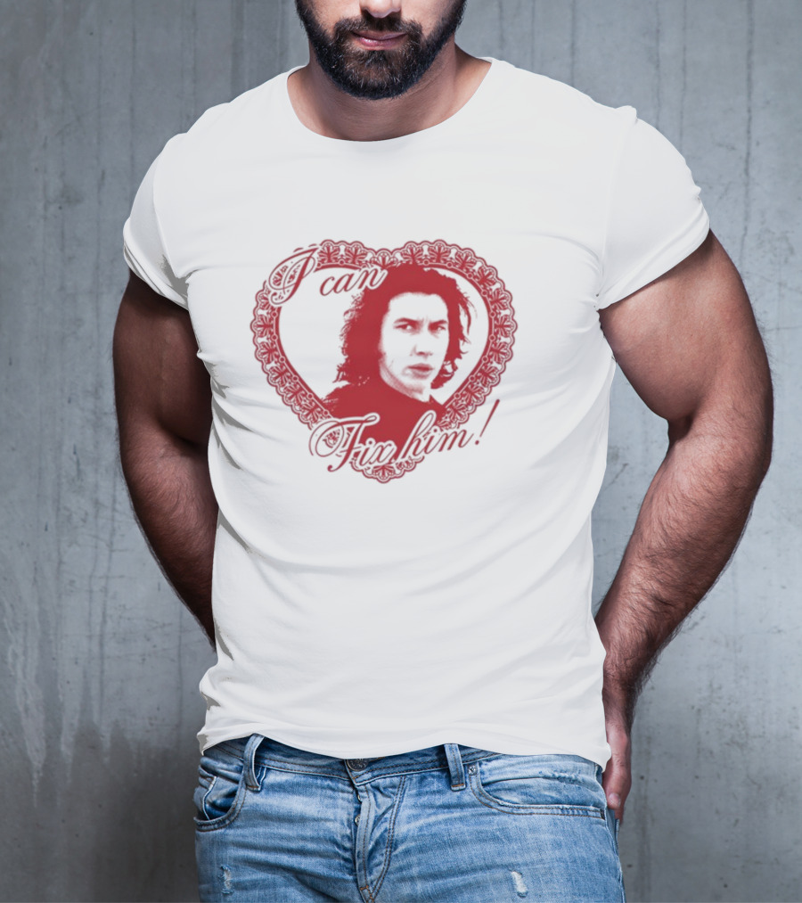 Tresshirts Camisa I Can Fix Him Kylo Ren Heart Frame T-Shirt