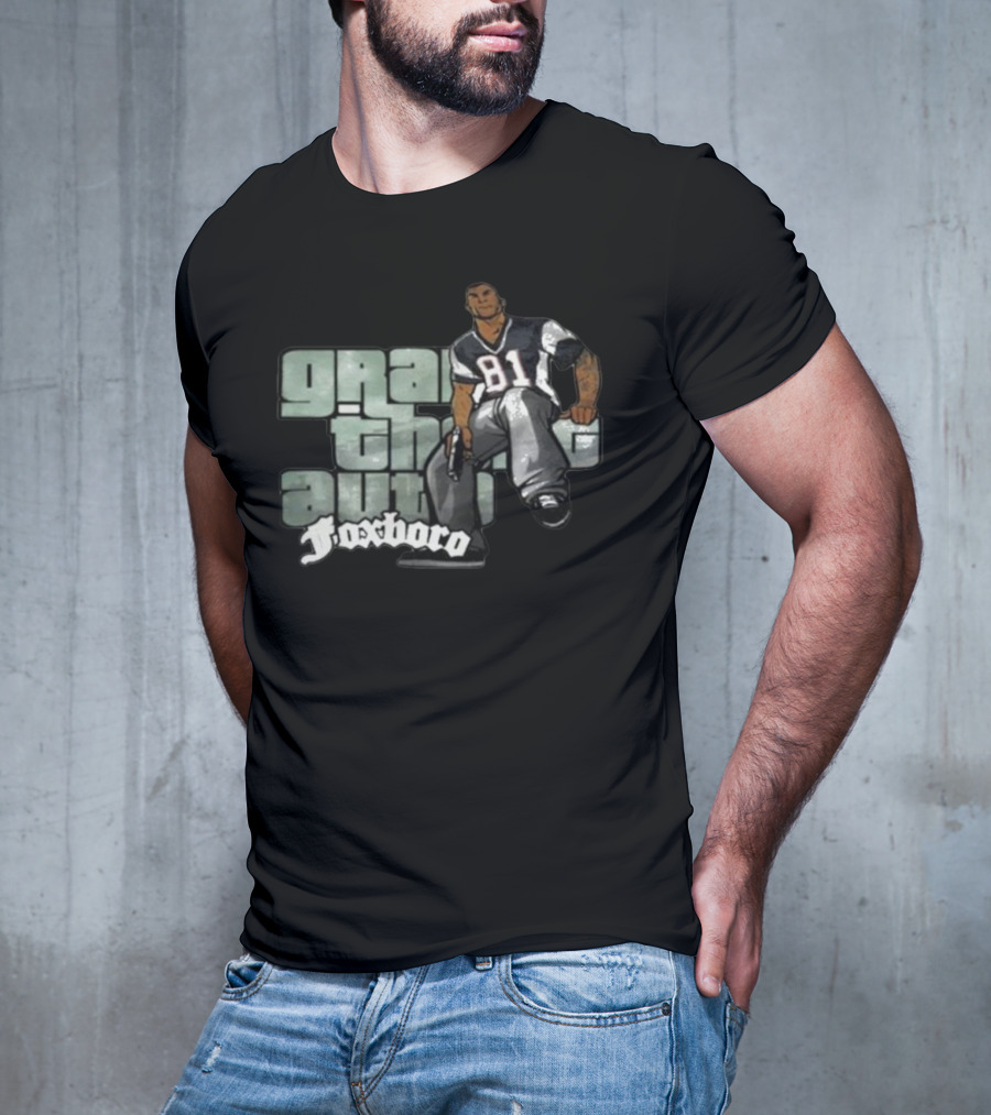 Grand Theft Auto Foxboro 81 Jersey Character T-Shirt
