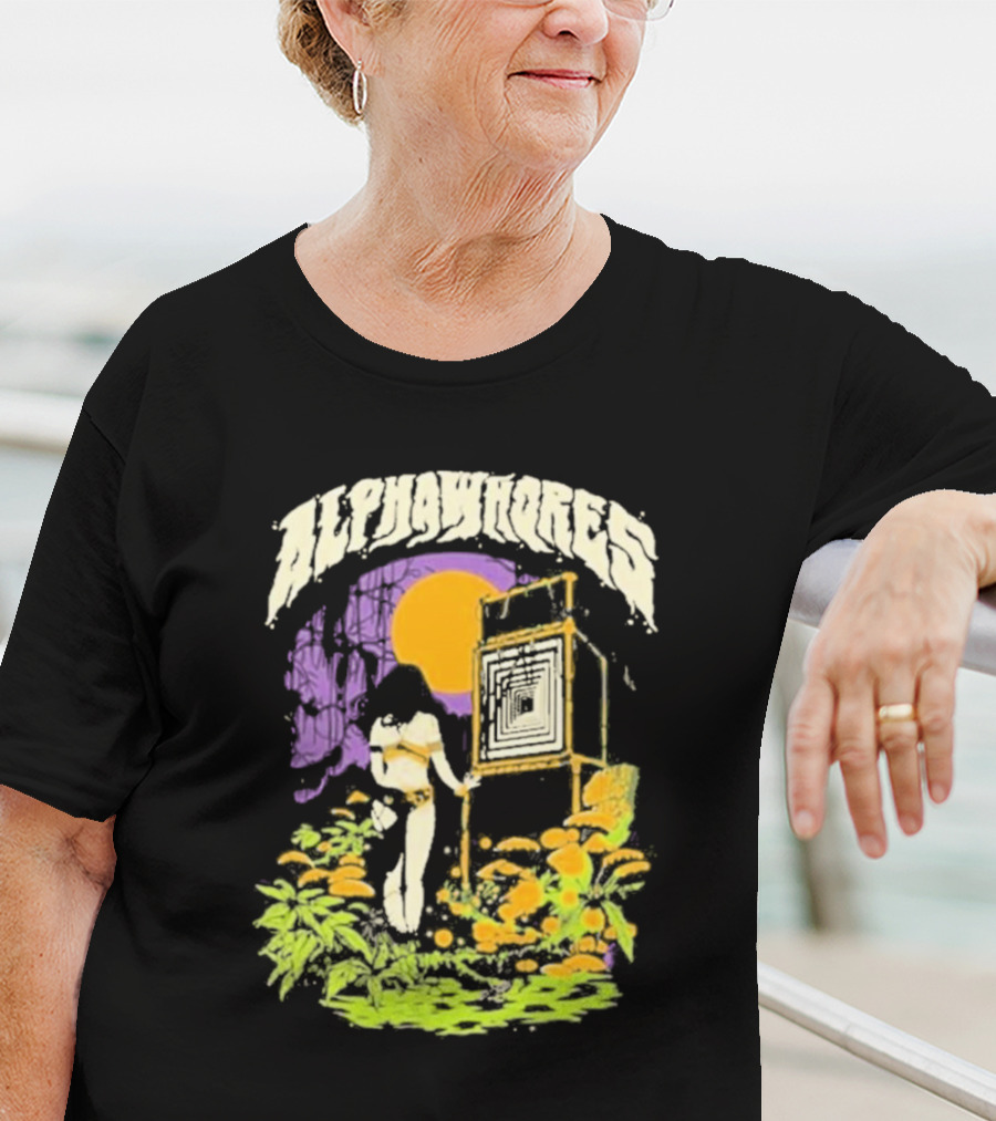 Alphawhores Psychedelic Rock Amplifier Sunflowers Erlebnis T-Shirt