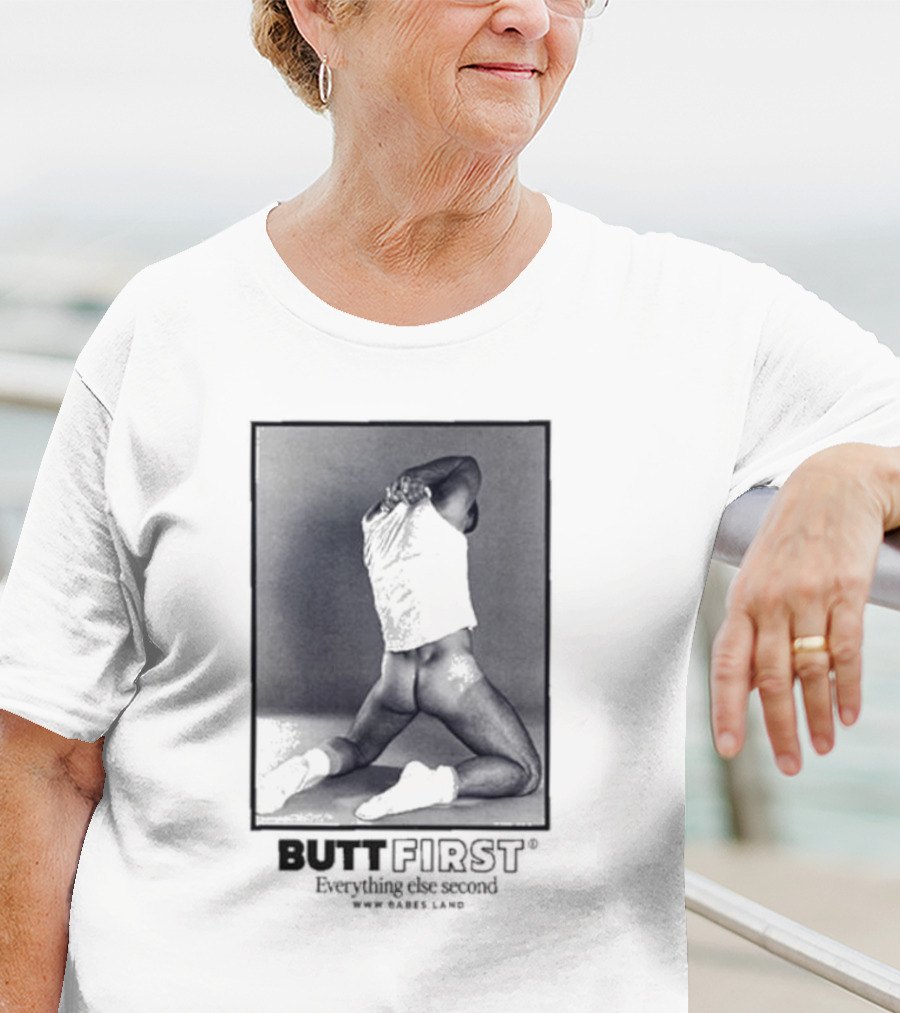 Butt First Everything Else Second Rares Lang T-Shirt