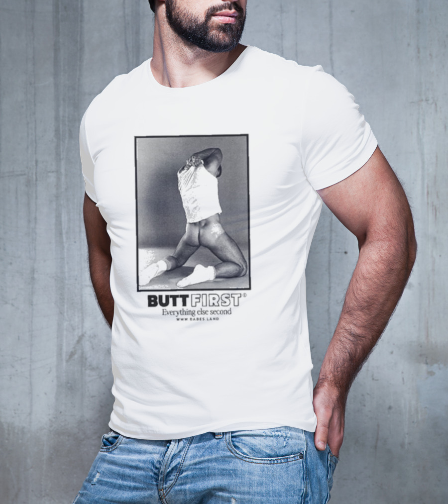 Butt First Everything Else Second Rares Lang T-Shirt
