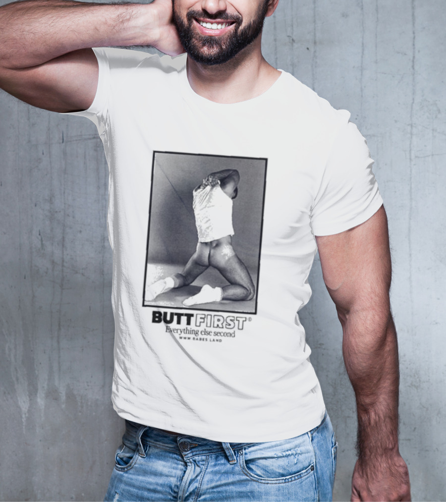 Butt First Everything Else Second Rares Lang T-Shirt