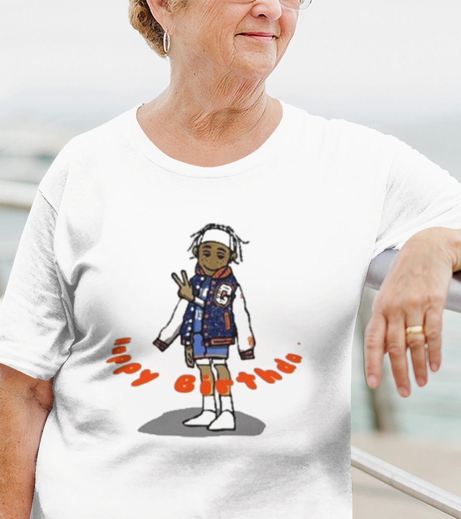 Cason Wallace Happy Birthday Peace Sign T-Shirt