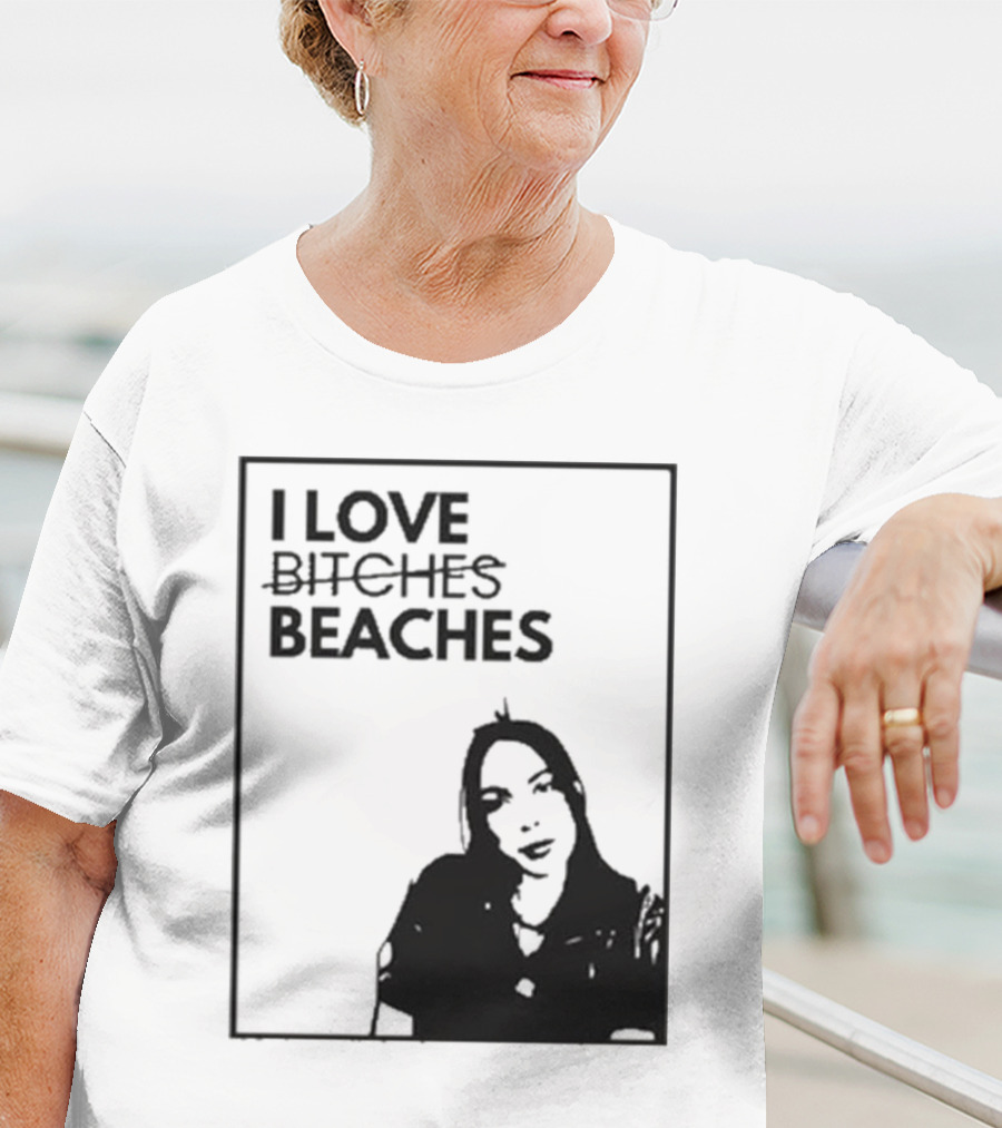 Charlotte I Love Beaches Image T-Shirt