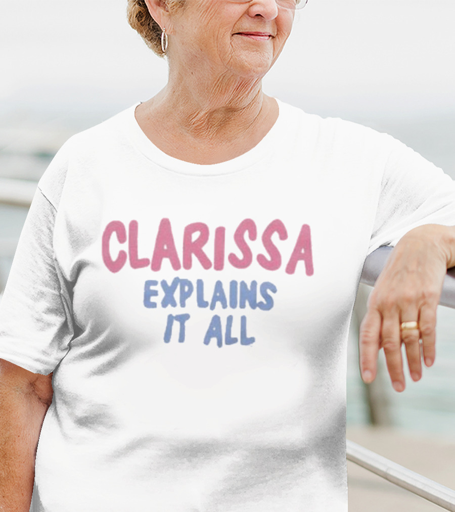 Clarissa Explains It All Retro 90s T-Shirt