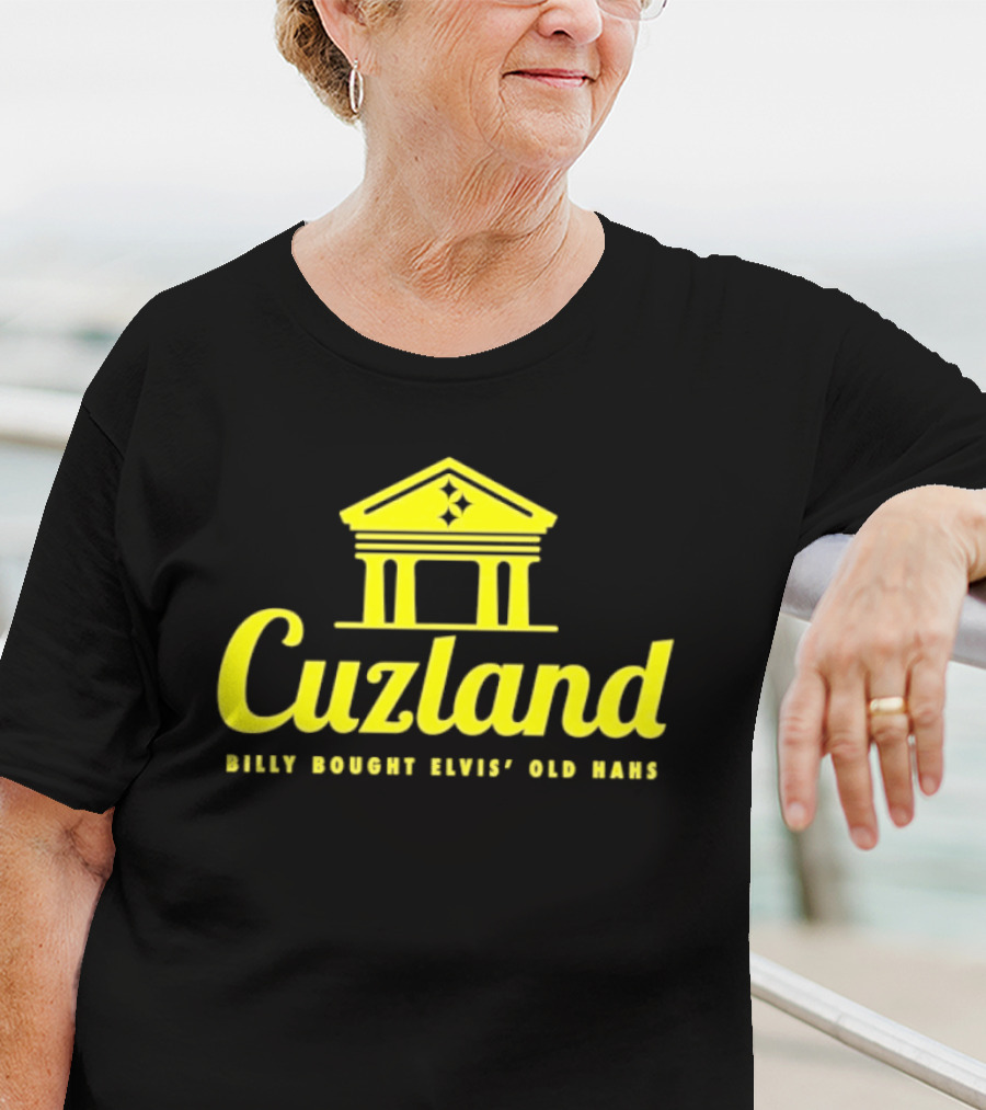 Cuzland Billy Bought Elvis’ Old Hahs T-Shirt