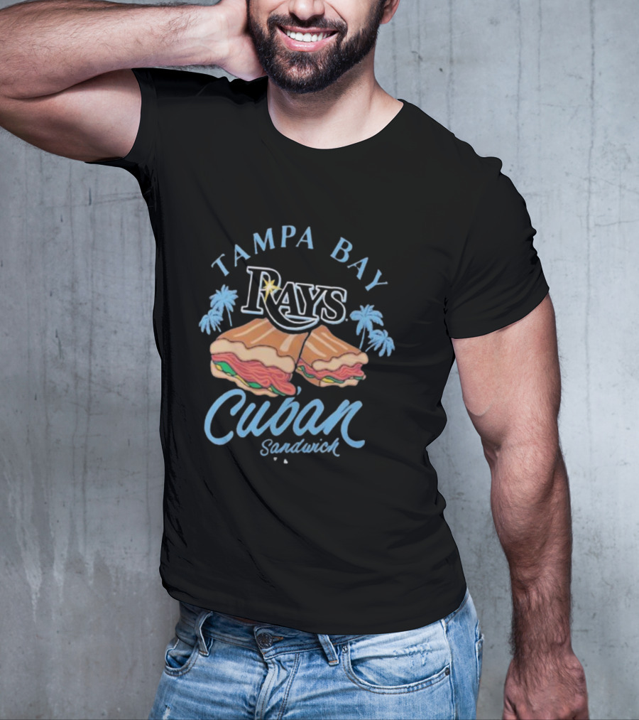Tampa Bay Rays Cuban Sandwich T-Shirt