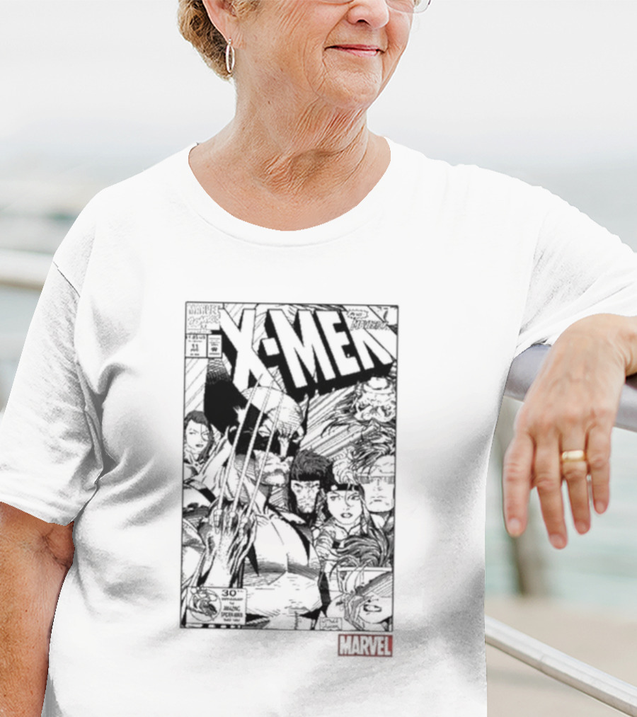 X-Men Marvel Comic Wolverine Team T-Shirt