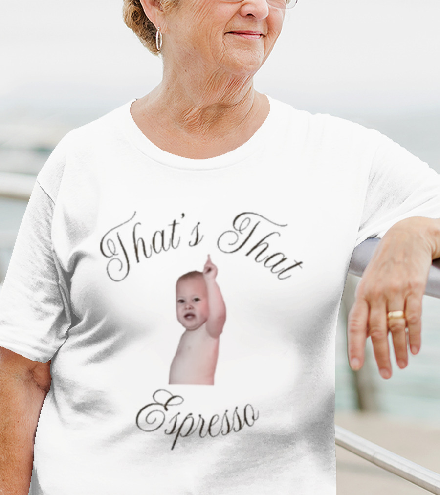 That’s That Espresso Baby Kid Gesture T-Shirt