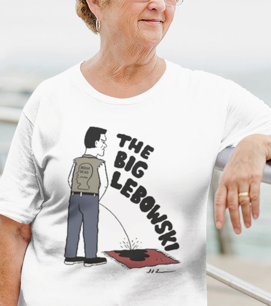 The Big Lebowski Brain Dead Sweater Rug Scene T-Shirt