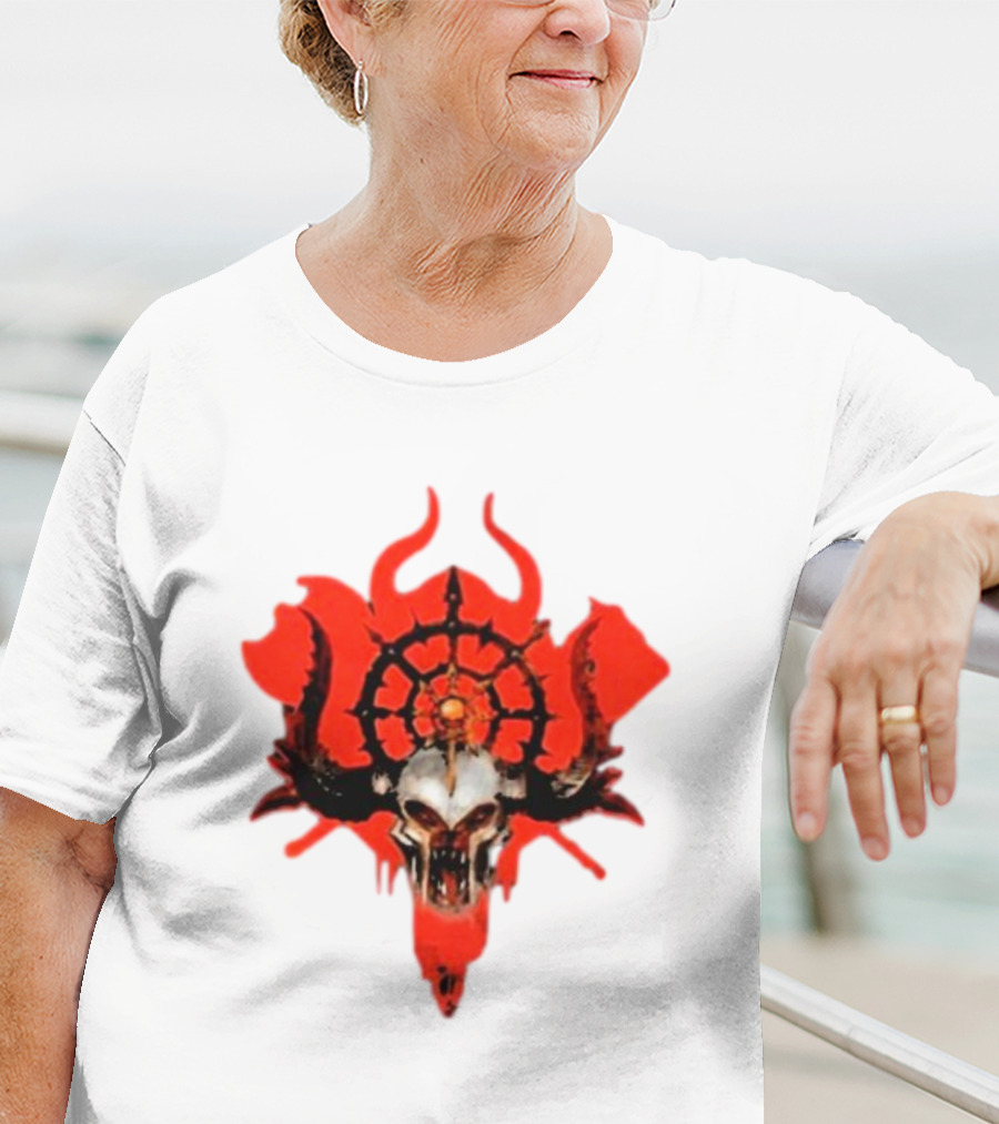 Slaves To Darkness Ravagers Skull And Chaos T-Shirt