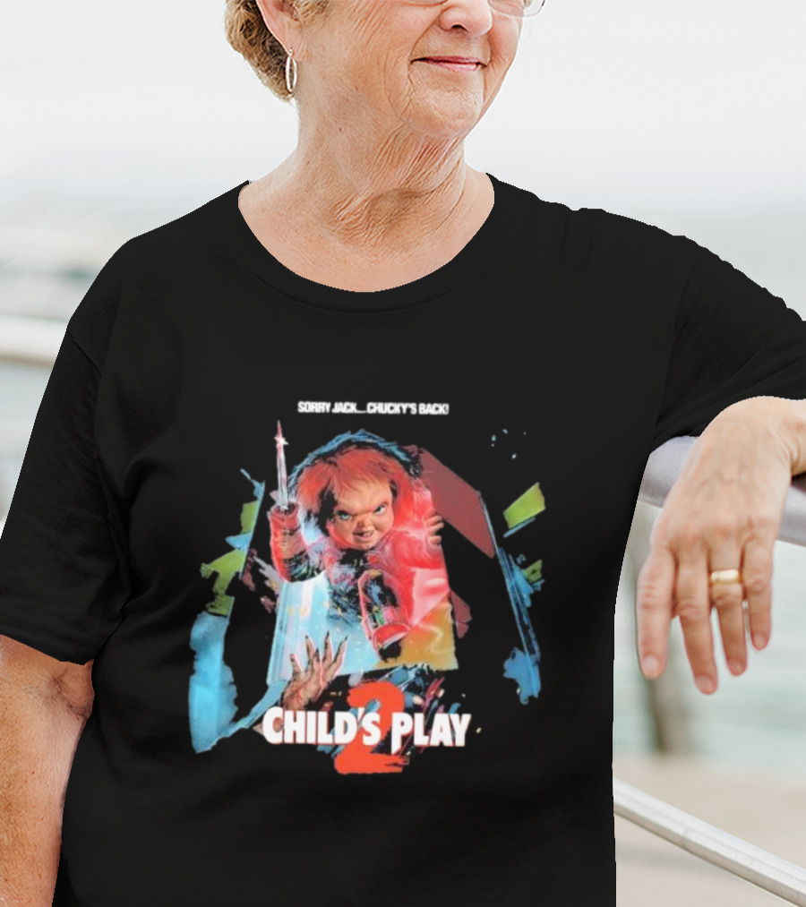 Sorry Jack Chucky’s Back Child’s Play 2 Horror T-Shirt