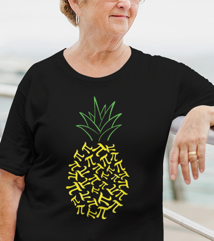 Pi Day Pineapple Math Humor T-Shirt