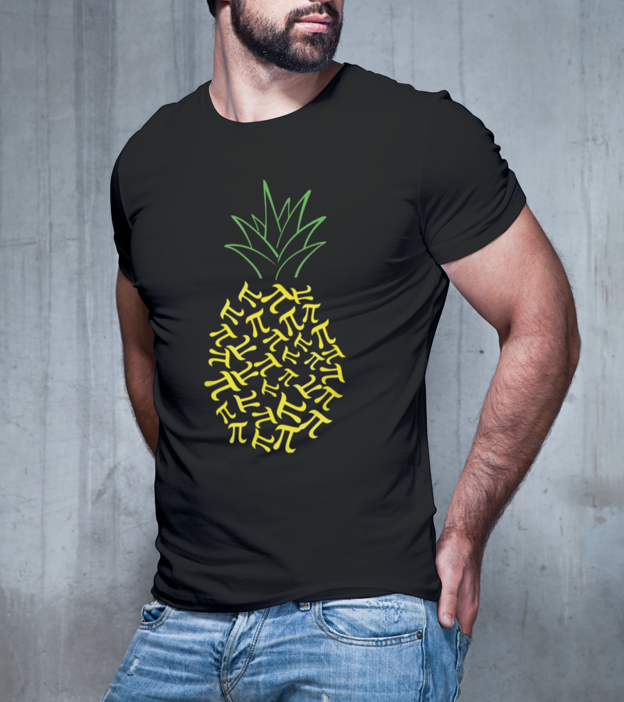 Pi Day Pineapple Math Humor T-Shirt