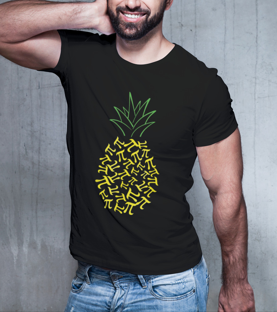 Pi Day Pineapple Math Humor T-Shirt