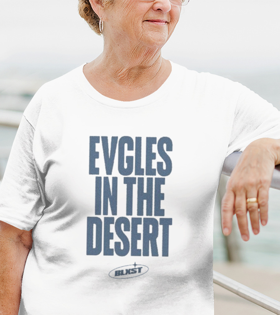 Blxst Evgles In The Desert Denim T-Shirt