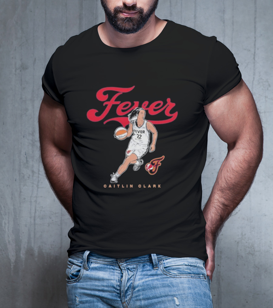 Fever Caitlin Clark Indiana Fever Motion T-Shirt