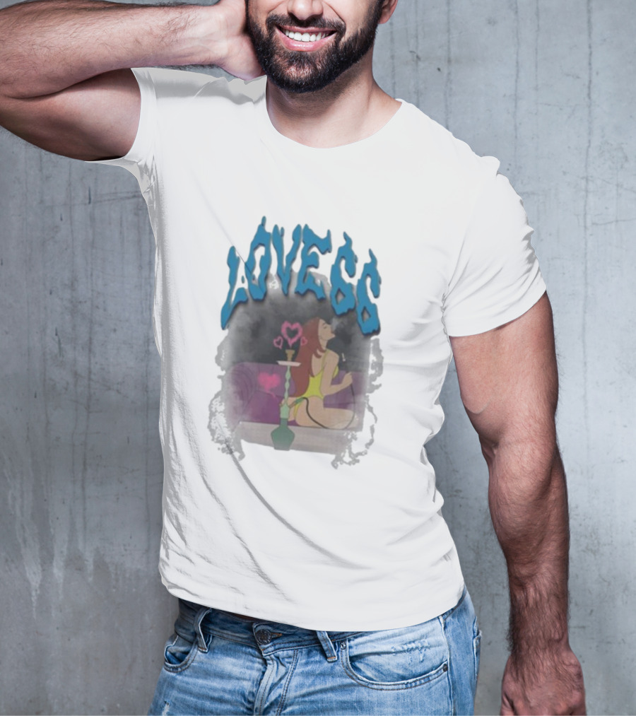 Chicklet And Maleni Love66 Hookah Lounge Heart T-Shirt
