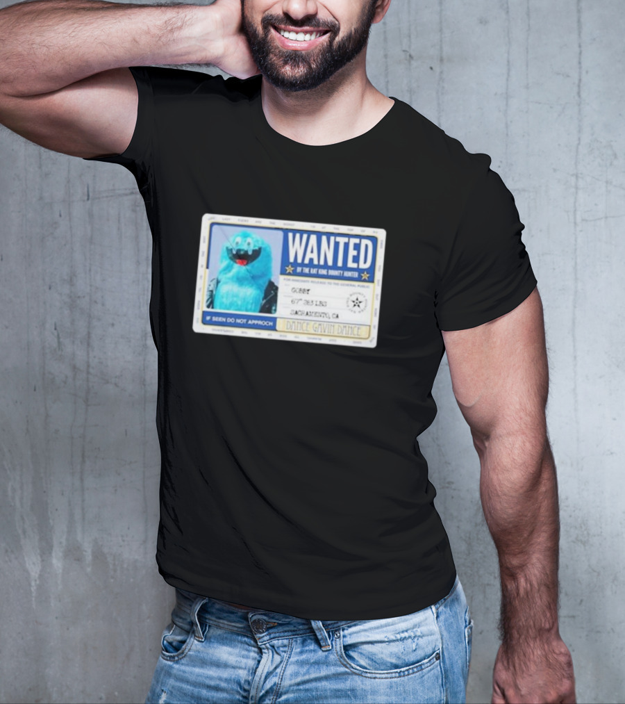 Dance Gavin Dance Wanted Gobby Rae King Bounty Hunter Sacramento T-Shirt