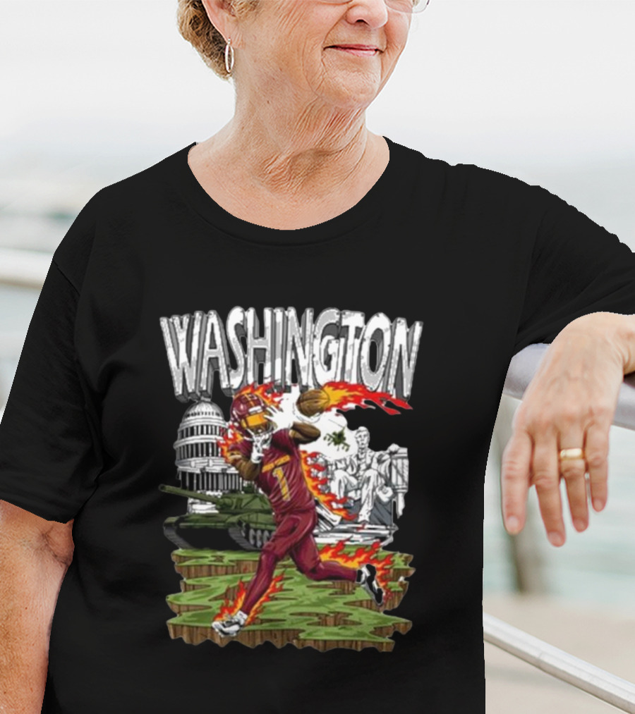 Washington Dark Horse JD X DH Football Capitol T-Shirt