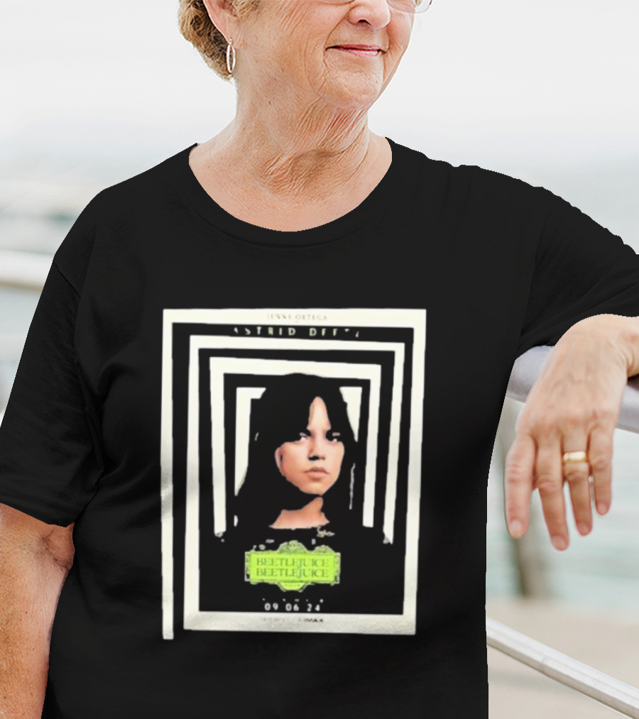 Jenna Ortega Astrid Deetz Beetlejuice 09 06 24 Warner Bros IMAX T-Shirt